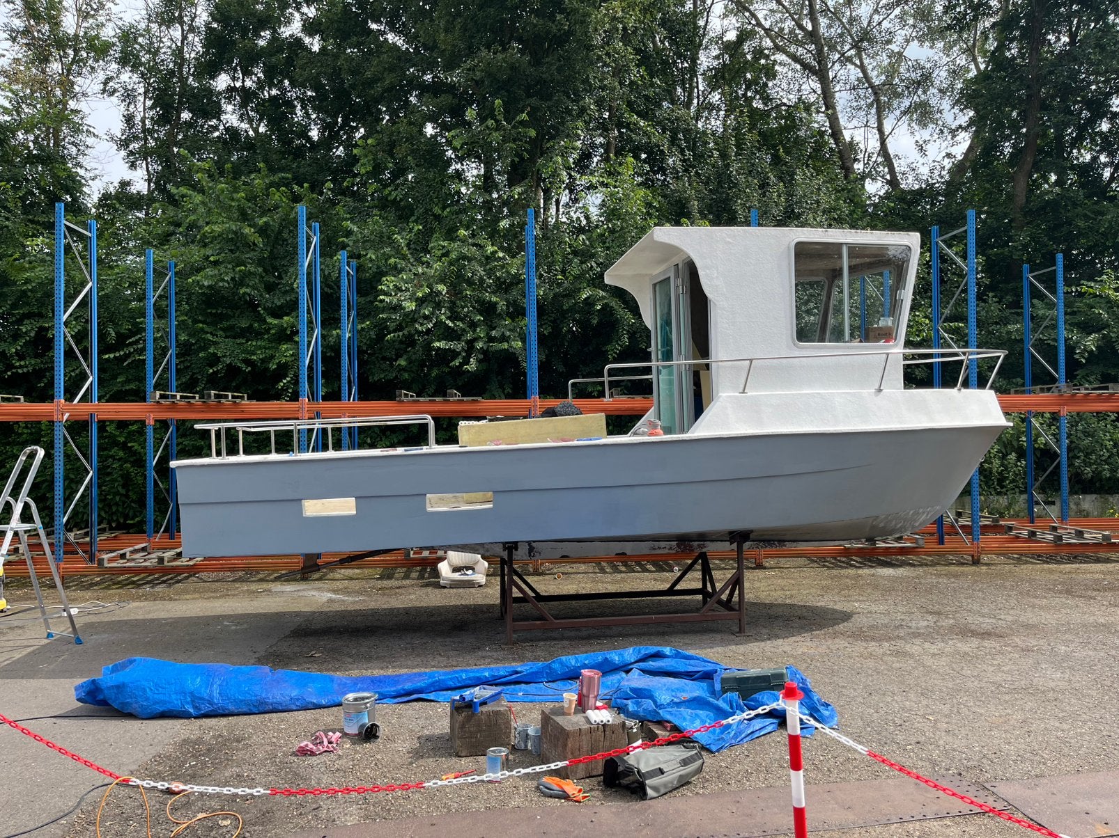 Boot, Watersport en Boten, Ophalen, Gebruikt, Diesel, Polyester