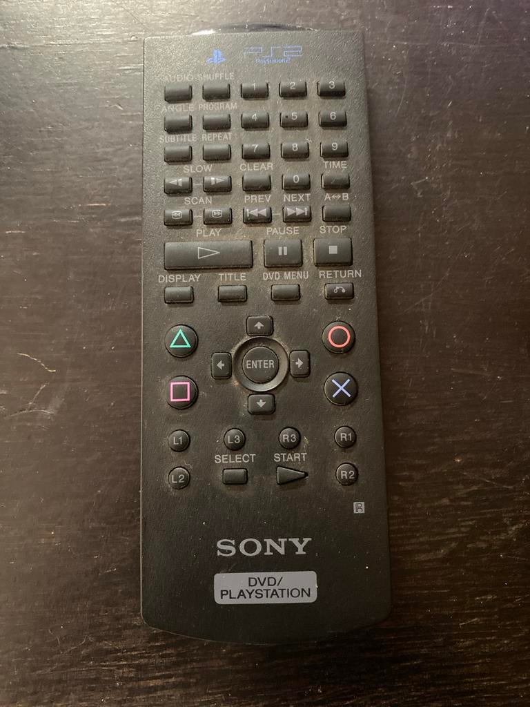 Sony PlayStation 2 DVD Afstandsbediening, Spelcomputers en Games, Ophalen, Gebruikt, Overige controllers, PlayStation 2