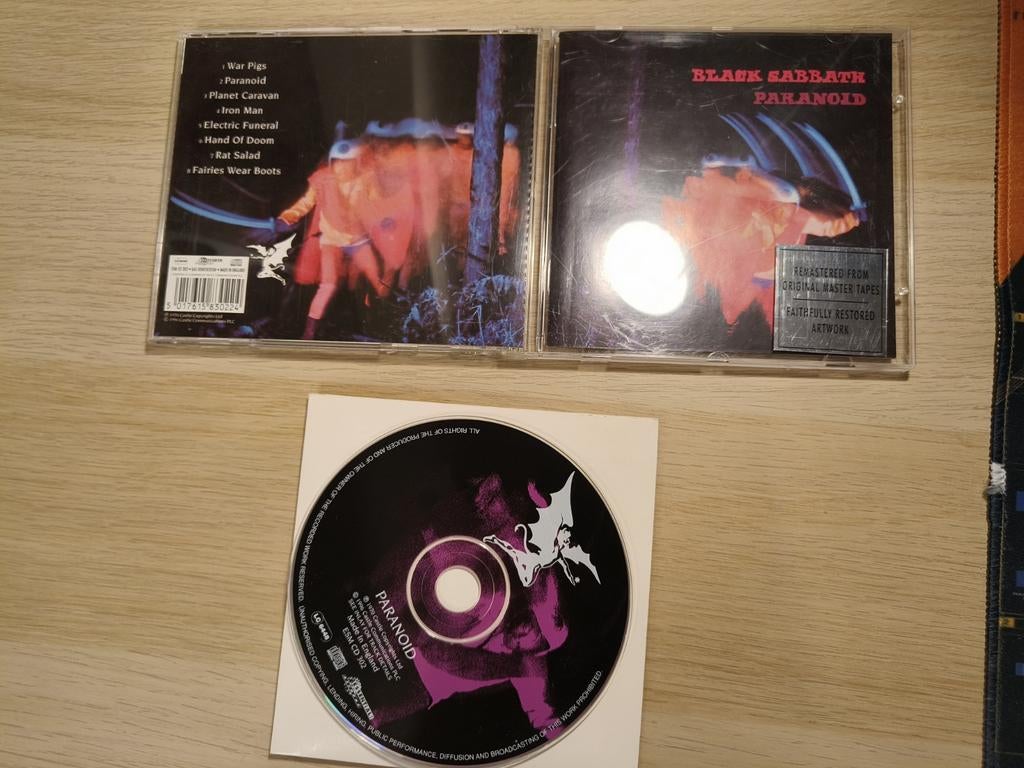 Black Sabbath - Paranoid CD (Remastered), Ophalen of Verzenden, Gebruikt