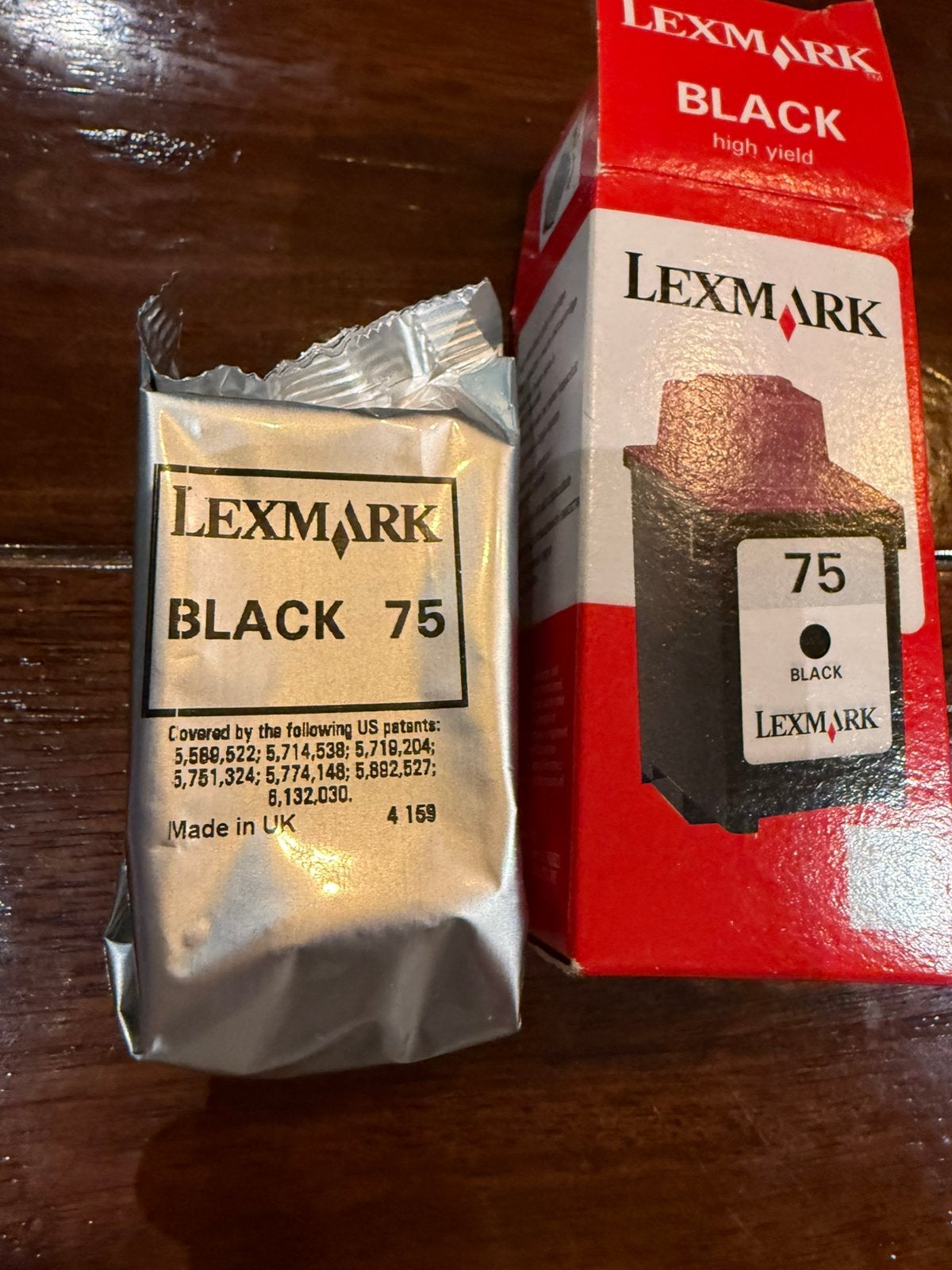 Nieuwe Lexmark 75 zwart inktpatroon, Ophalen of Verzenden, Nieuw, Cartridge, Lexmark