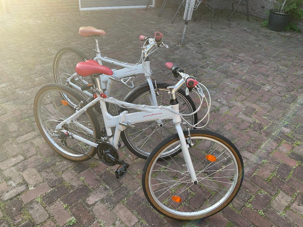 Vouwfiets Pininfarina, 20 inch of meer, Gebruikt, Velgrem, Versnellingen