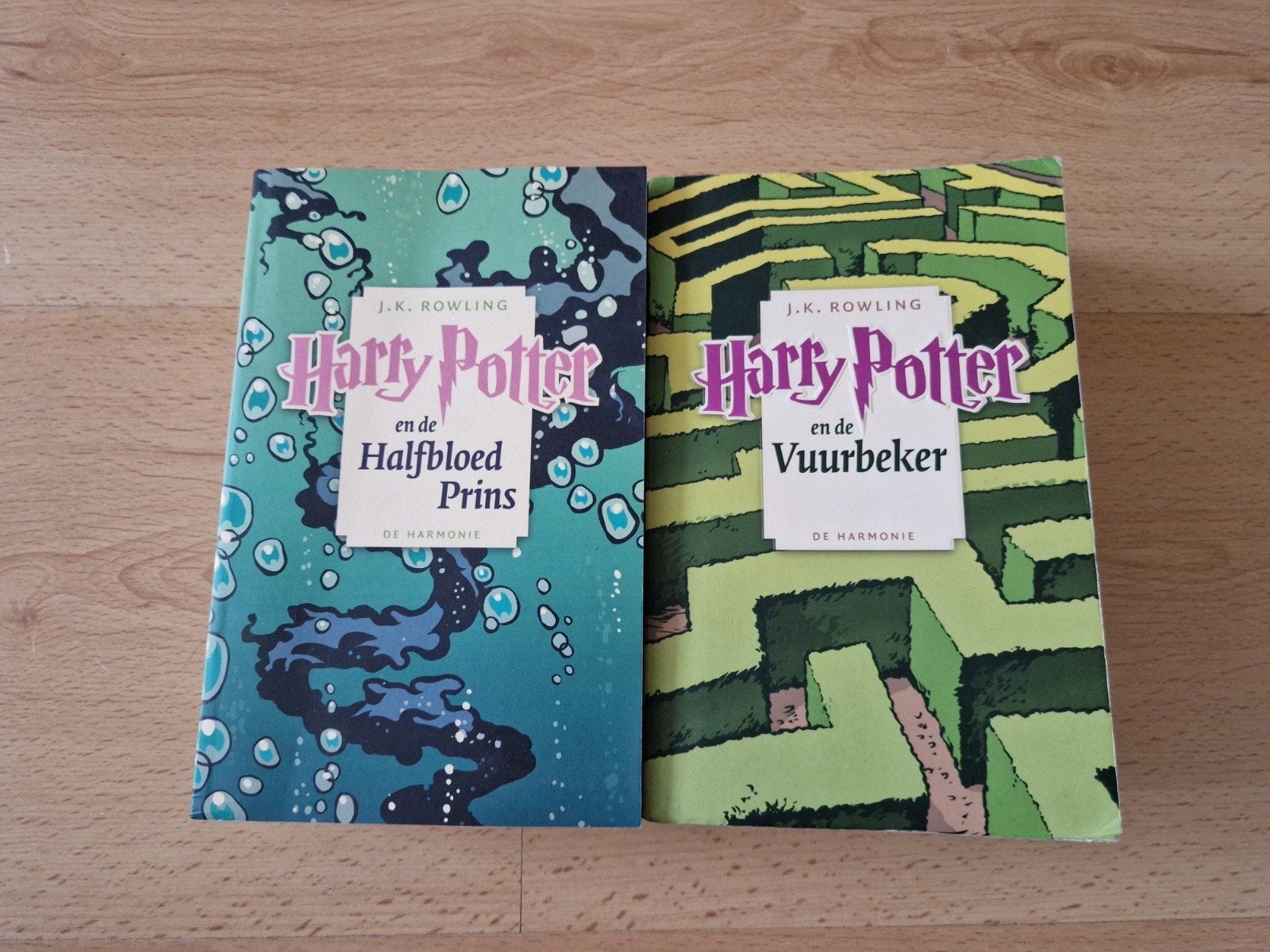 boeken harry potter jk rowling deel 4 6 vuurbeker prins, Ophalen of Verzenden, Zo goed als nieuw, Boek of Poster