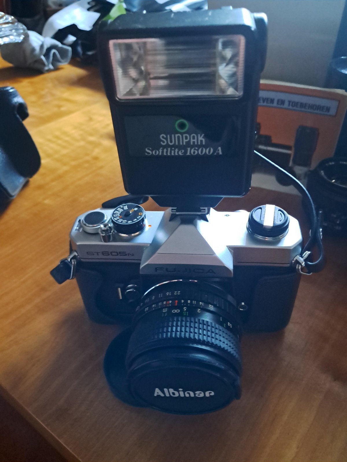 fujika camera met groothoek lens, Ophalen, Gebruikt, Compact, Overige Merken