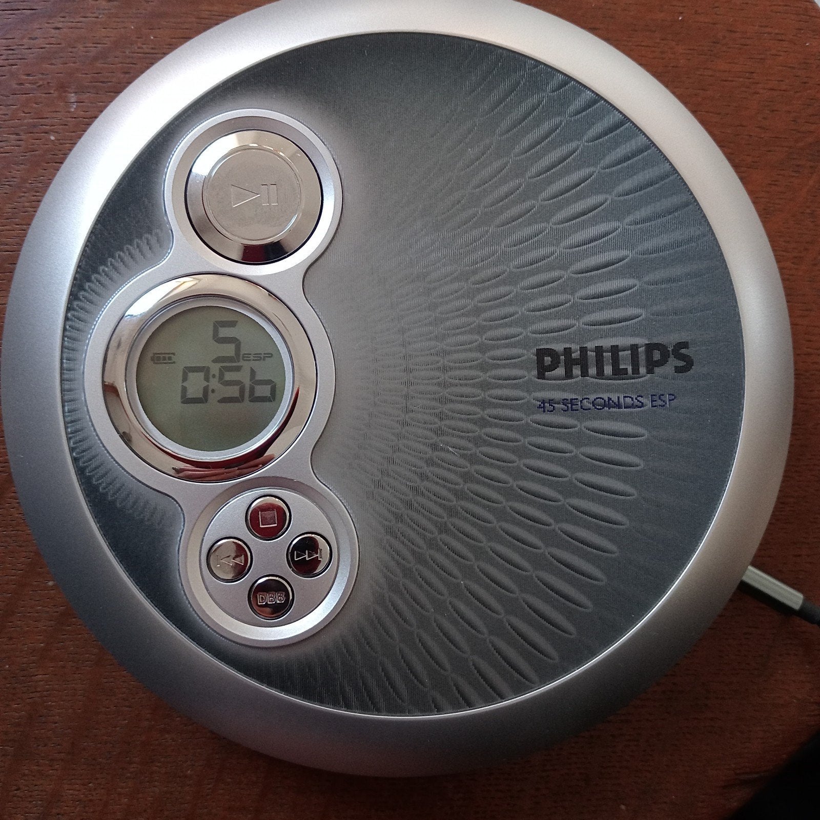 Philips Draagbare CD-speler met 45 seconden ESP, Audio, Tv en Foto, Cd-spelers, Ophalen of Verzenden, Philips