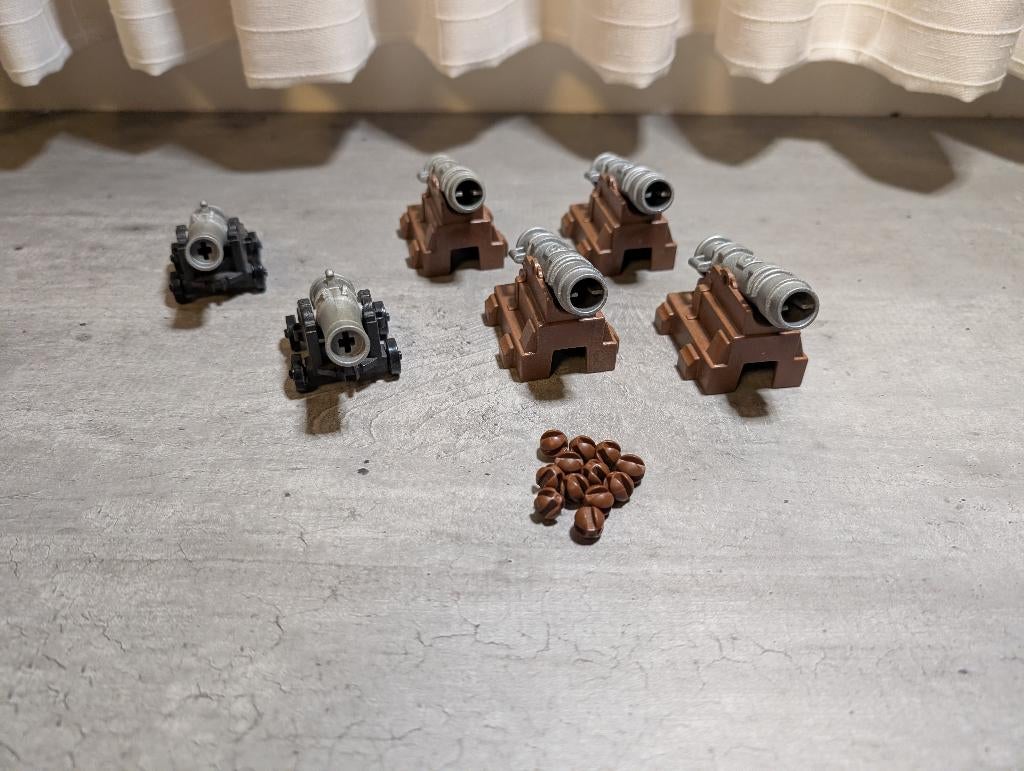 Playmobil kanon, los, 6 stuks, Ophalen of Verzenden, Gebruikt