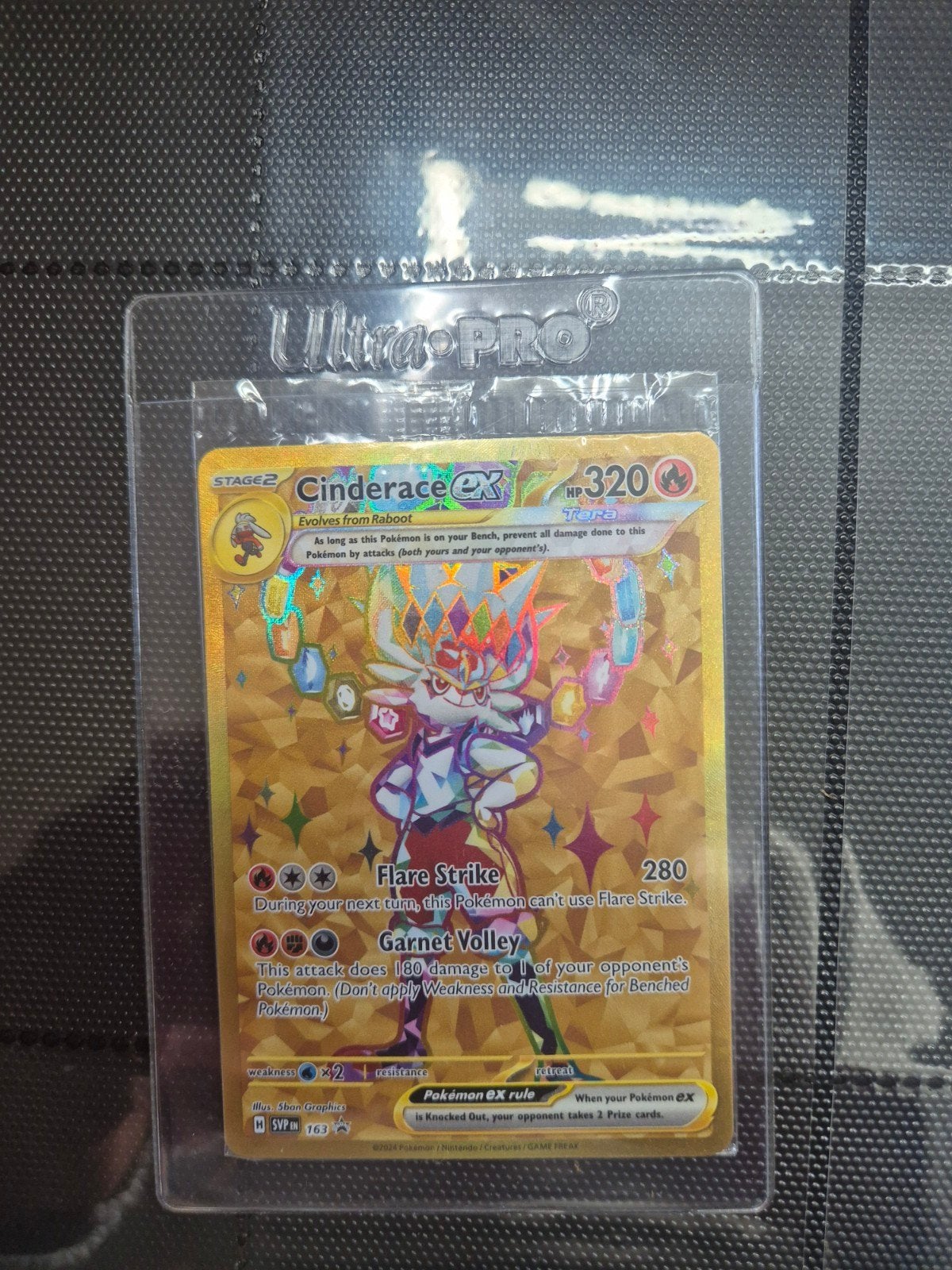 Cinderace EX sealed, Ophalen of Verzenden, Zo goed als nieuw, Losse kaart, Foil
