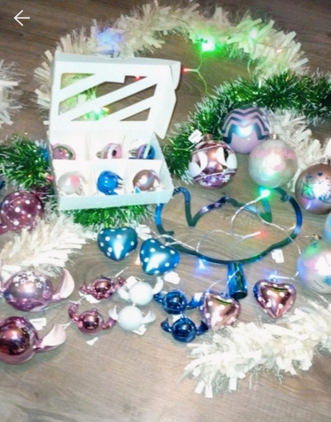Grote Disney stitch kerstballen set, Diversen, Kerst, Ophalen of Verzenden, Nieuw