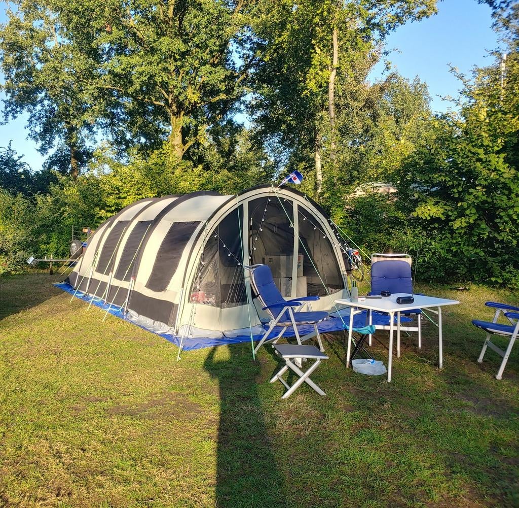 Vrijbuiter Collorado 4 Cotton DLX tunneltent Vrijbuiter, Caravans en Kamperen, Tenten, Ophalen, Gebruikt, Tot en met 6