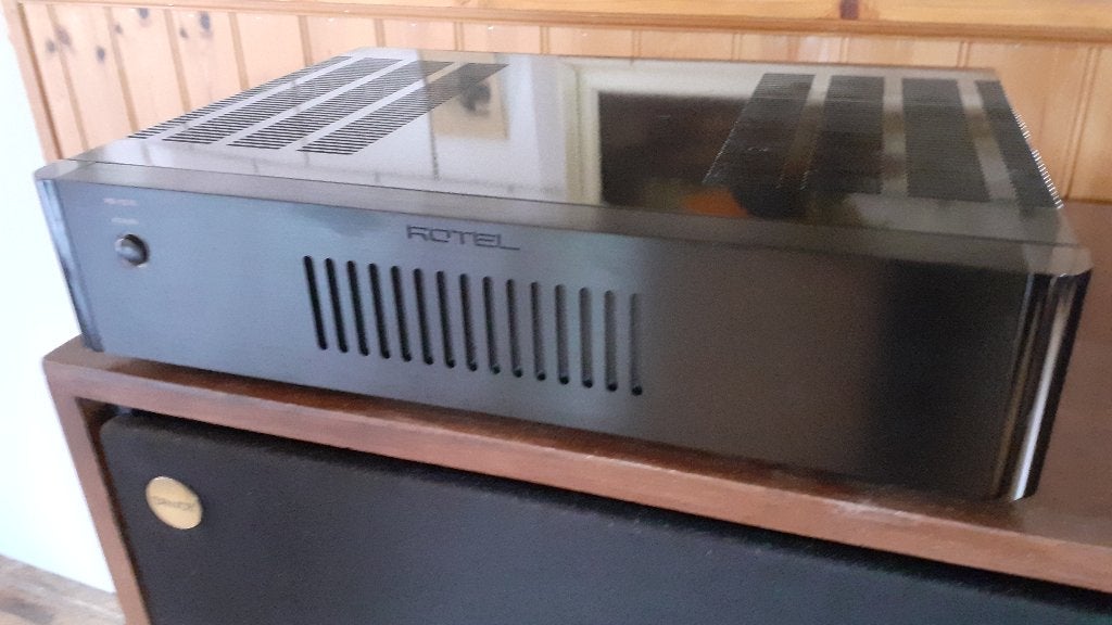 Rotel RB-1572, Gebruikt, 120 watt of meer, Stereo, Ophalen