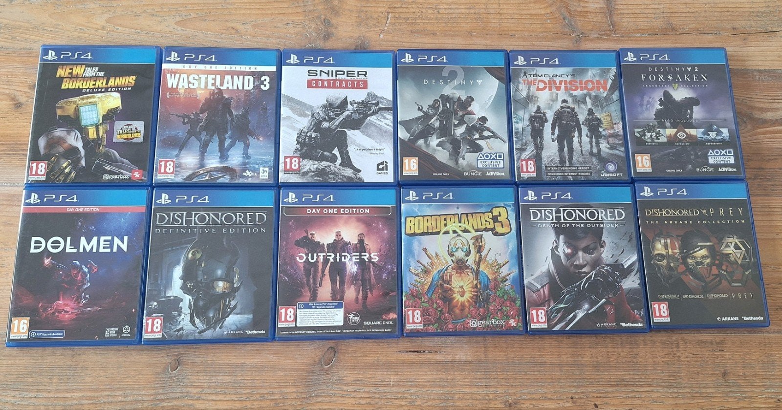 PS4 Games Bundel - Diverse Genres, Spelcomputers en Games, Ophalen of Verzenden, Gebruikt, Vanaf 16 jaar, Online