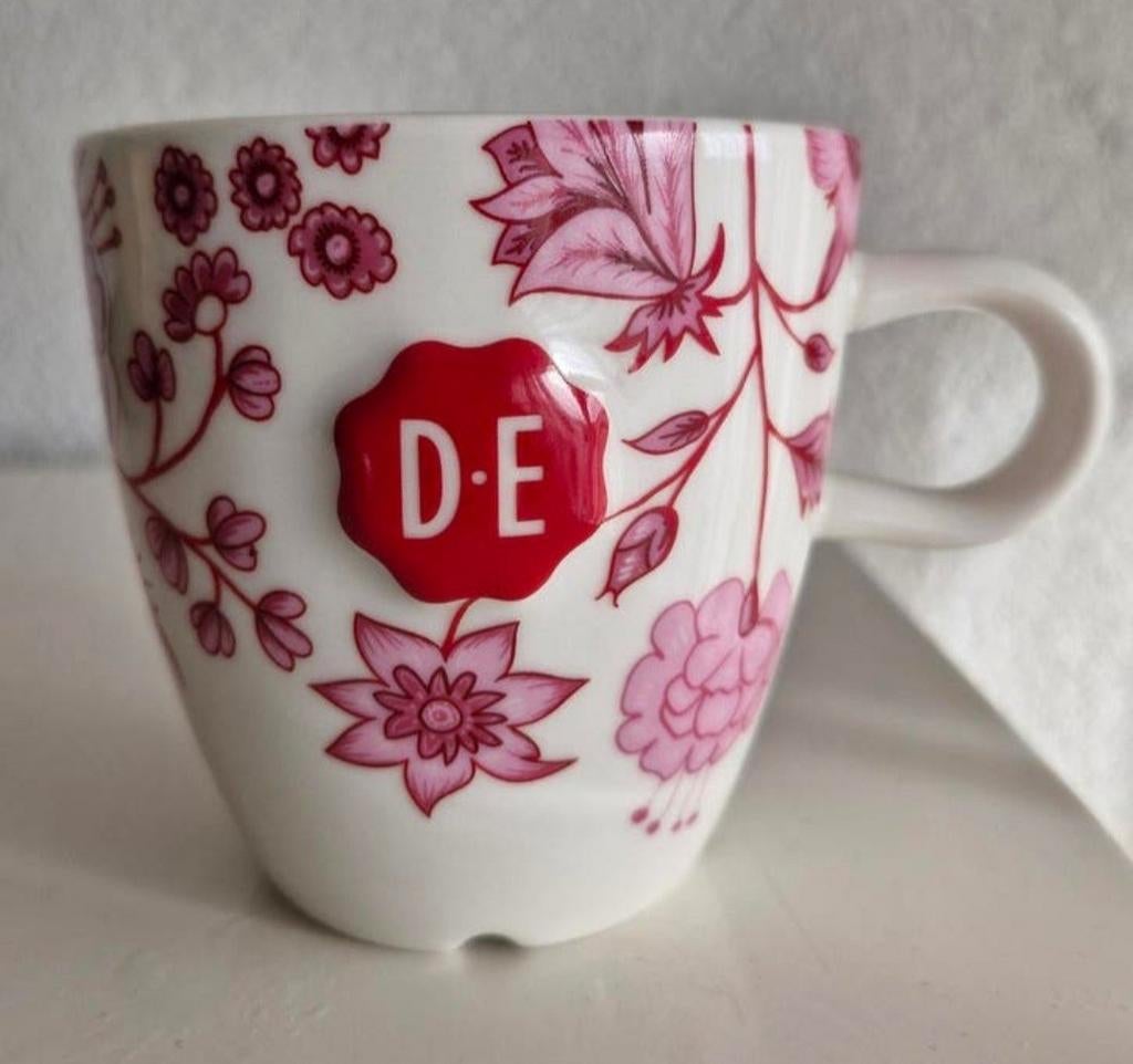 Douwe Egberts Beker Hylper Heritage, Ophalen of Verzenden, Zo goed als nieuw, Overige stijlen, Kop(pen) en/of Schotel(s)