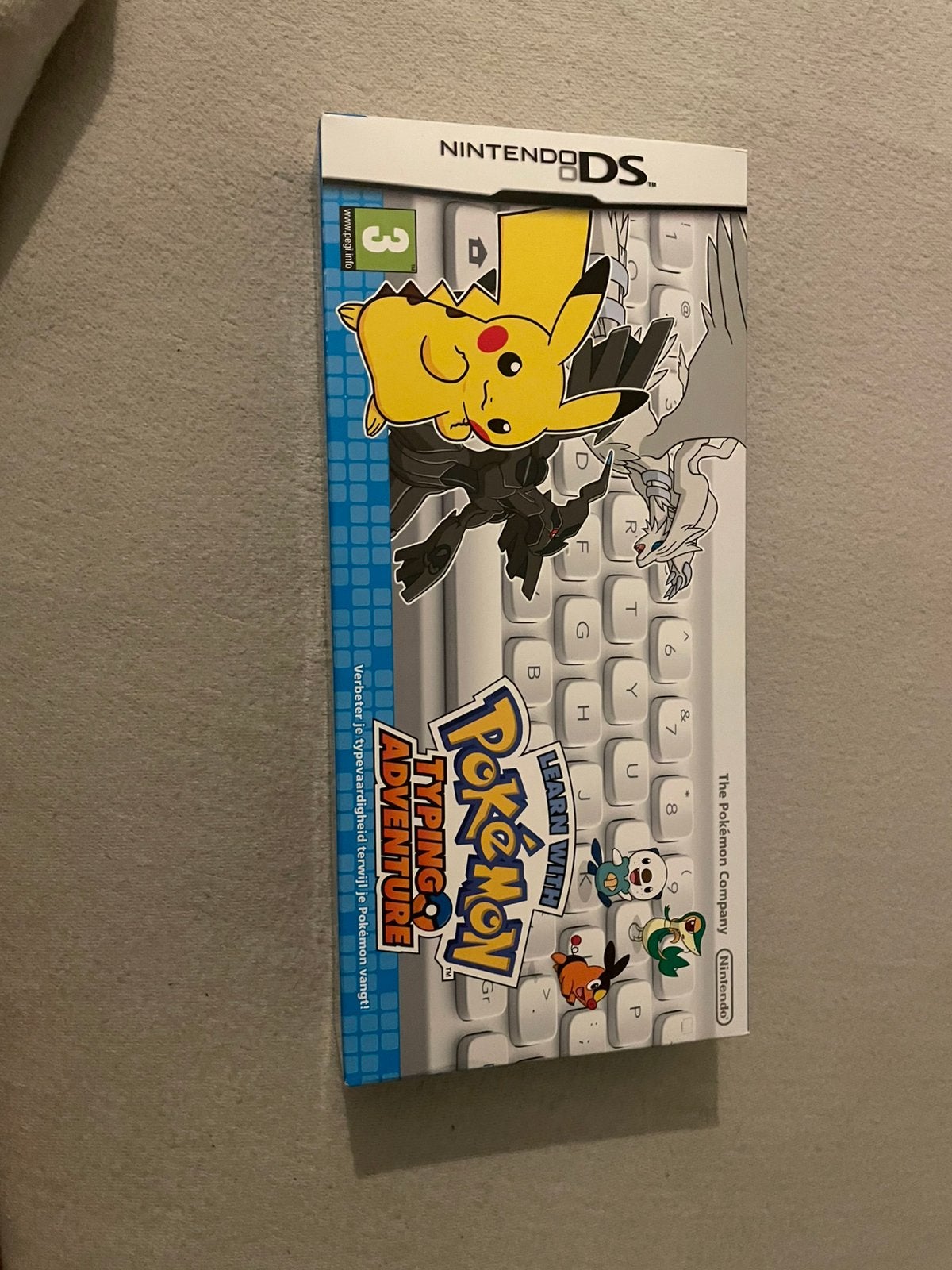 Pokémon Typing Adventure Nintendo DS – Originele Verpakking, Spelcomputers en Games, 1 speler, Zo goed als nieuw, Vanaf 3 jaar