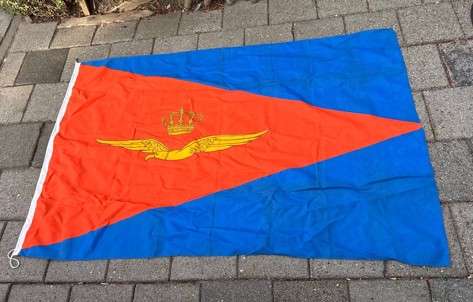 Grote vlag Koninklijke Luchtmacht 2 meter bij 1,25, Ophalen of Verzenden, Luchtmacht
