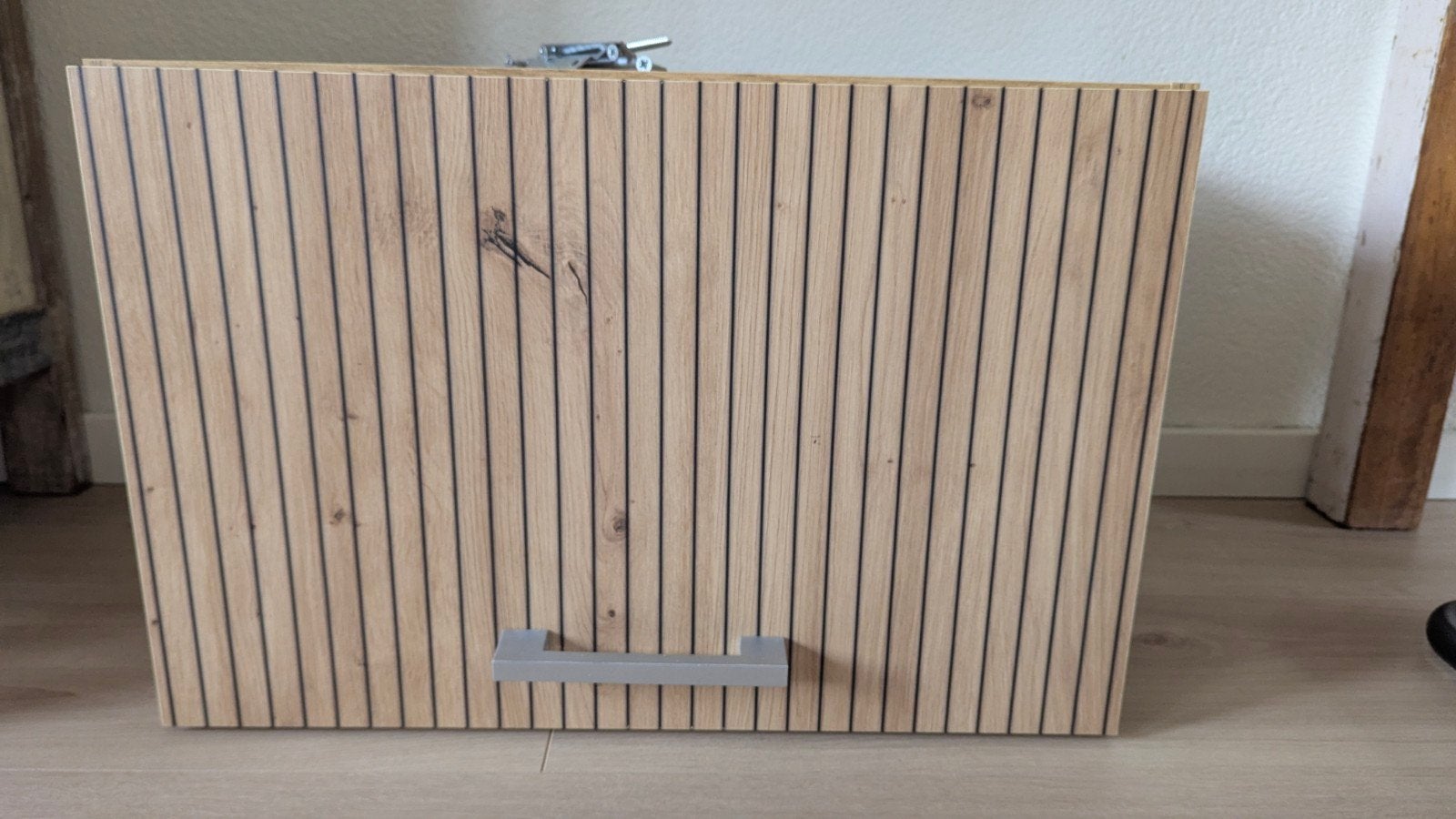 Keuken hangkastje wandkast eiken, Ophalen of Verzenden, Zo goed als nieuw