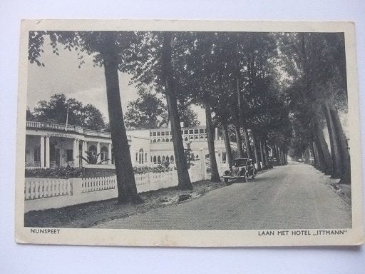 Q85 Nunspeet - Hotel Ittmann - 1947, Verzenden, 1940 tot 1960, Gelopen, Gelderland