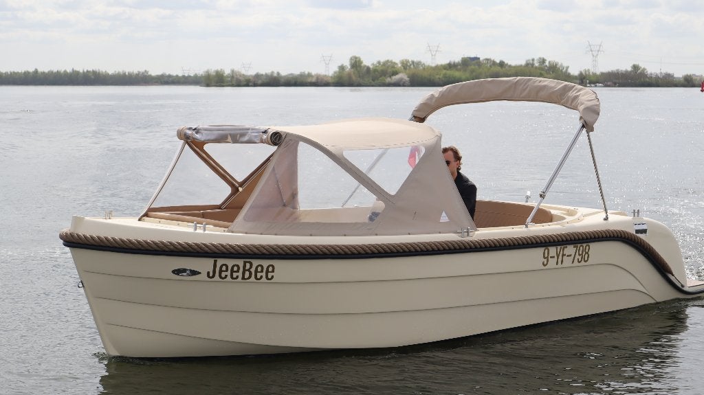 Oudhuijzer 616 | Snelvarende Tender Sloep | Met Boegschroef!, 60 pk, Tender, Rondzit, 2 m