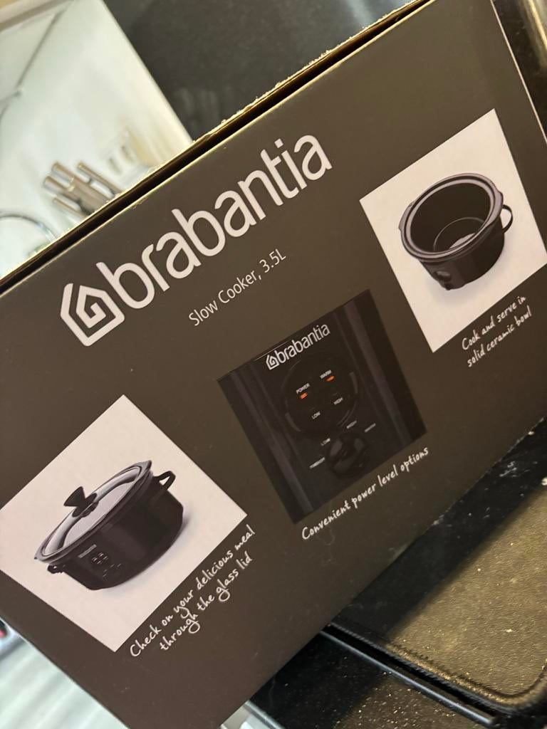 Brabantia Slowcooker 3.5L - Nieuw in doos, Ophalen, Nieuw
