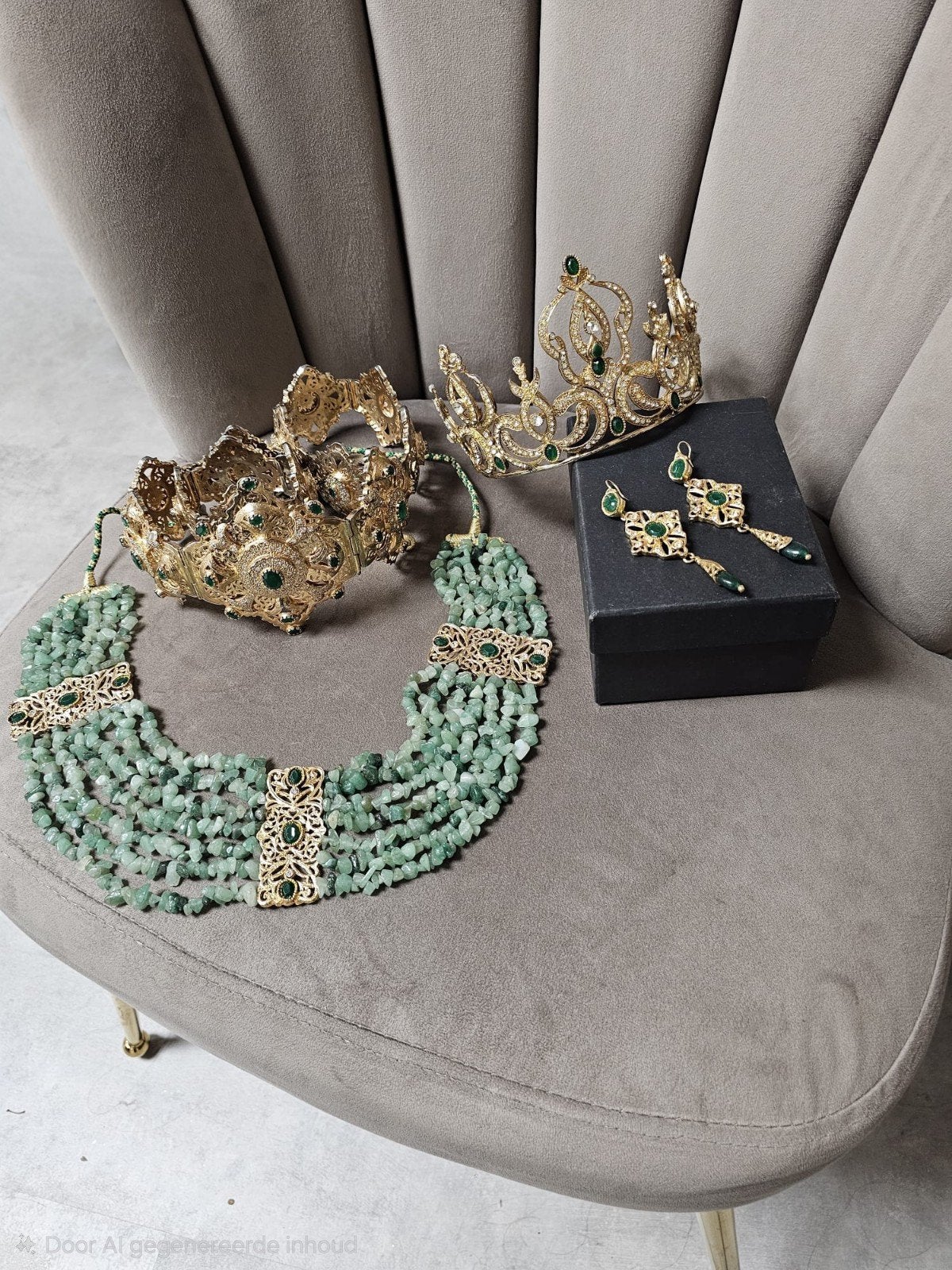 bruids sieraden marokkaanse sieraden ziana mdama kroon se, Kleding | Dames, Overige kleuren, Nieuw, Ophalen of Verzenden, 5 cm of meer