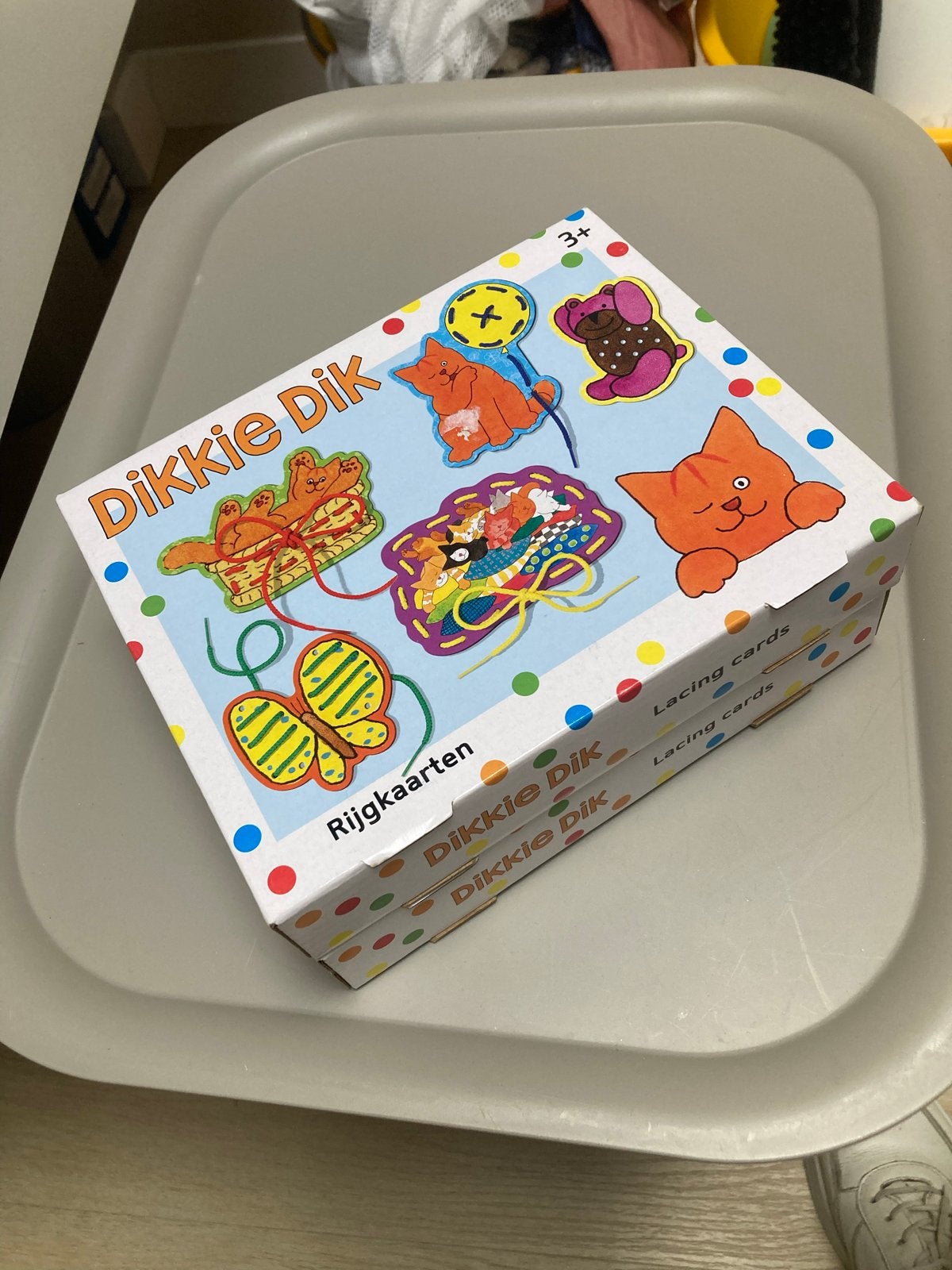 Dikkie Dik Rijgkaarten - Nieuw in doos, Ophalen of Verzenden, Nieuw, Knutselen