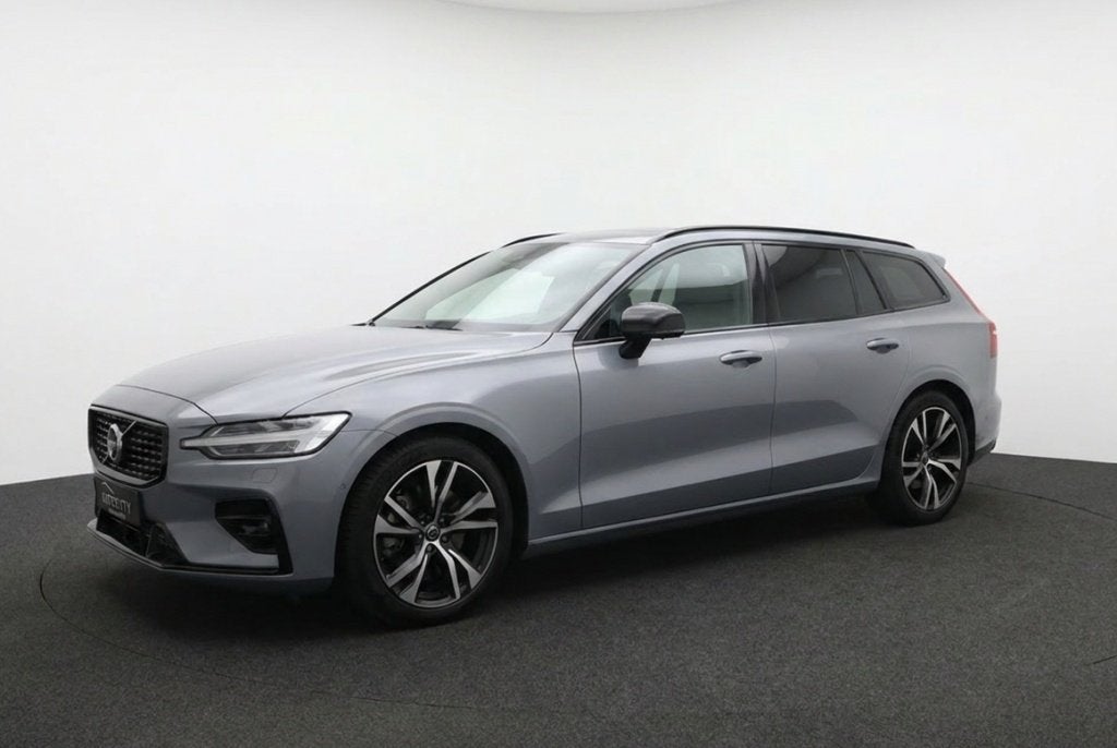 Volvo V60 B4 MHEV Ultimate Dark 197PK Pano l Harman l Leder, Auto's, Automaat, 1734 kg, Euro 6, 4 cilinders