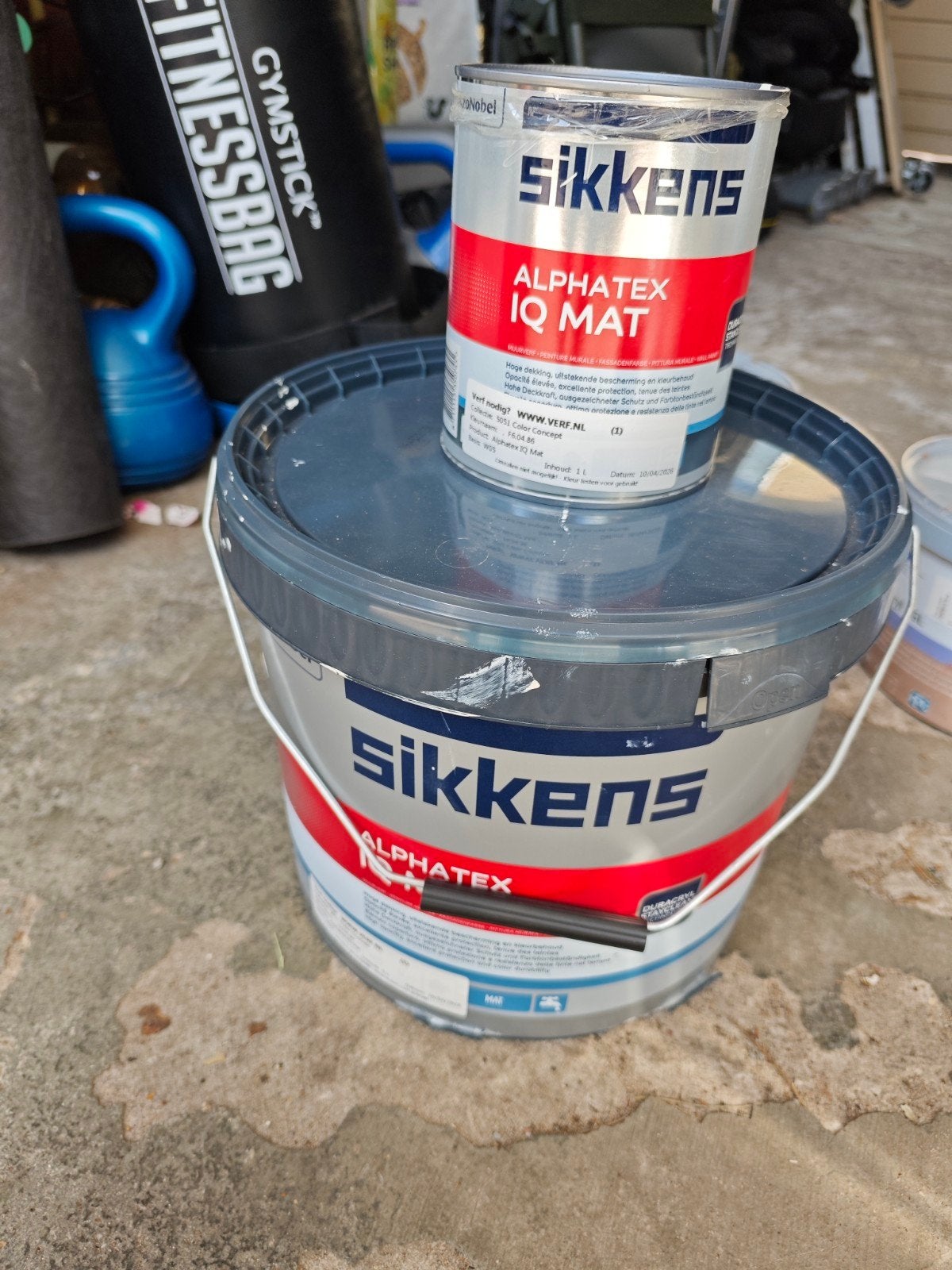 Sikkens Alphatex IQ Mat Gevelverf F6.04.86 (2 liter), Ophalen, Nieuw