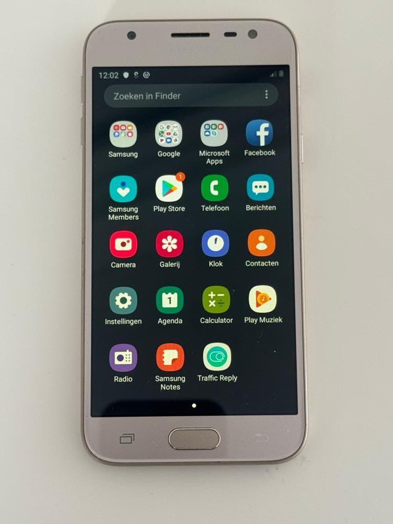 Samsung Galaxy J3 16GB, Telecommunicatie, Mobiele telefoons | Samsung, Gebruikt, Zwart, Ophalen of Verzenden, Zonder simlock