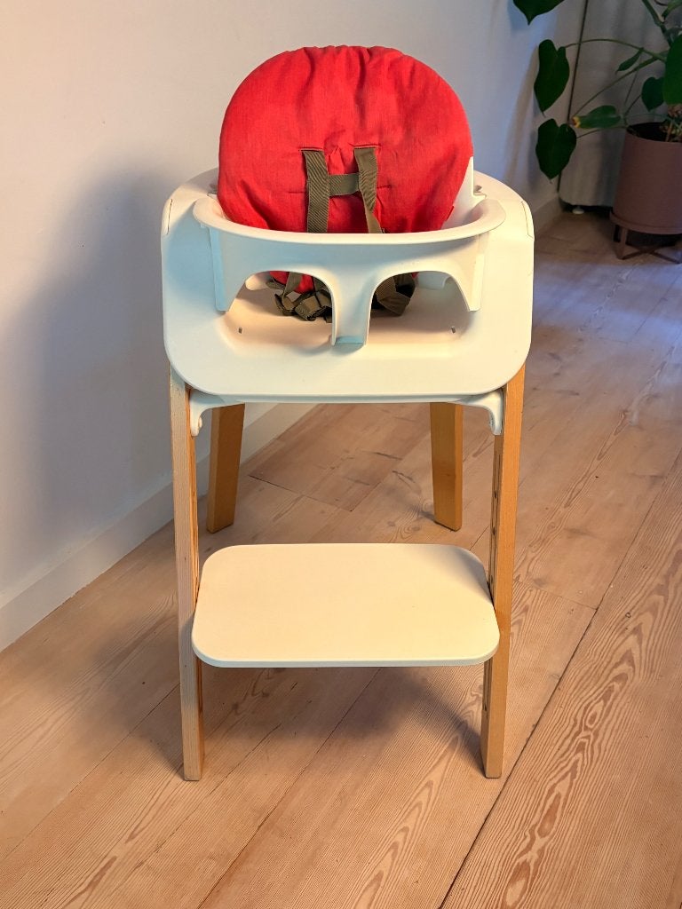 Tafelblad, zitje, bekleding en riempjes voor Stokke Steps, Kinderen en Baby's, Kinderstoelen, Ophalen, Gebruikt, Overige typen