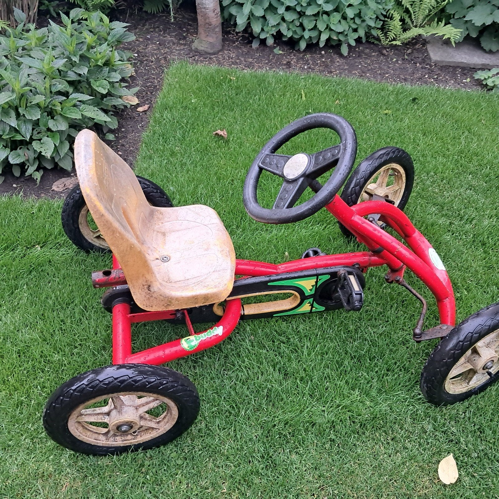 berg buddy Rode skelter voor kinderen - Gebruikt, Ophalen of Verzenden, Gebruikt, Berg, Vrijloopautomaat