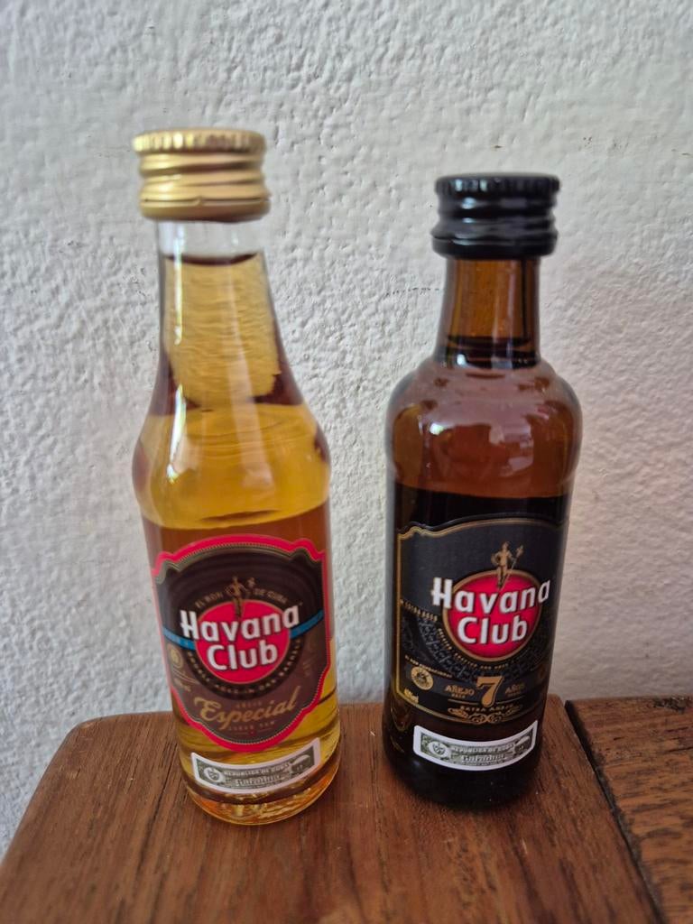 Havana Club miniatuurflesjes ***nieuw***, Verzamelen, Ophalen of Verzenden, Nieuw, Overige typen