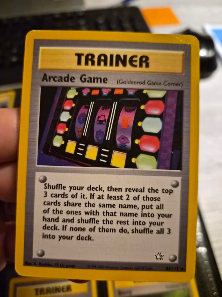 Arcade game neo genesis 83/111, Ophalen of Verzenden, Gebruikt, Losse kaart, Foil
