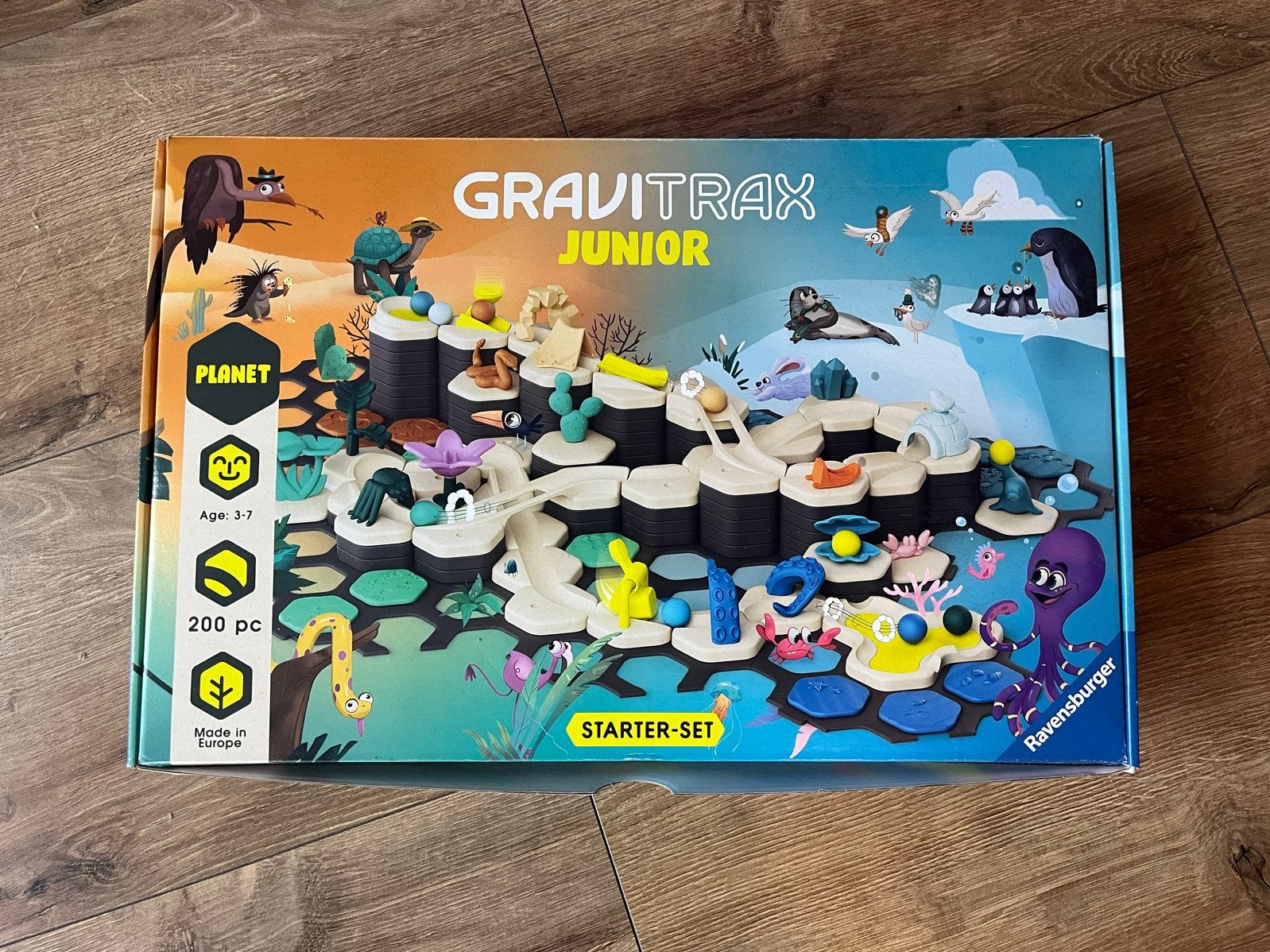 GraviTrax Junior Starter Set Planet - Zo goed als nieuw, Kinderen en Baby's, Ophalen of Verzenden, Zo goed als nieuw, Bouwen