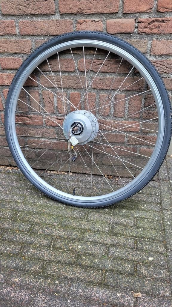Giant Twist voorwiel met nieuwe tandwielen, Fietsen en Brommers, Fietsonderdelen, Gebruikt, Giant, Aluminium, Ophalen