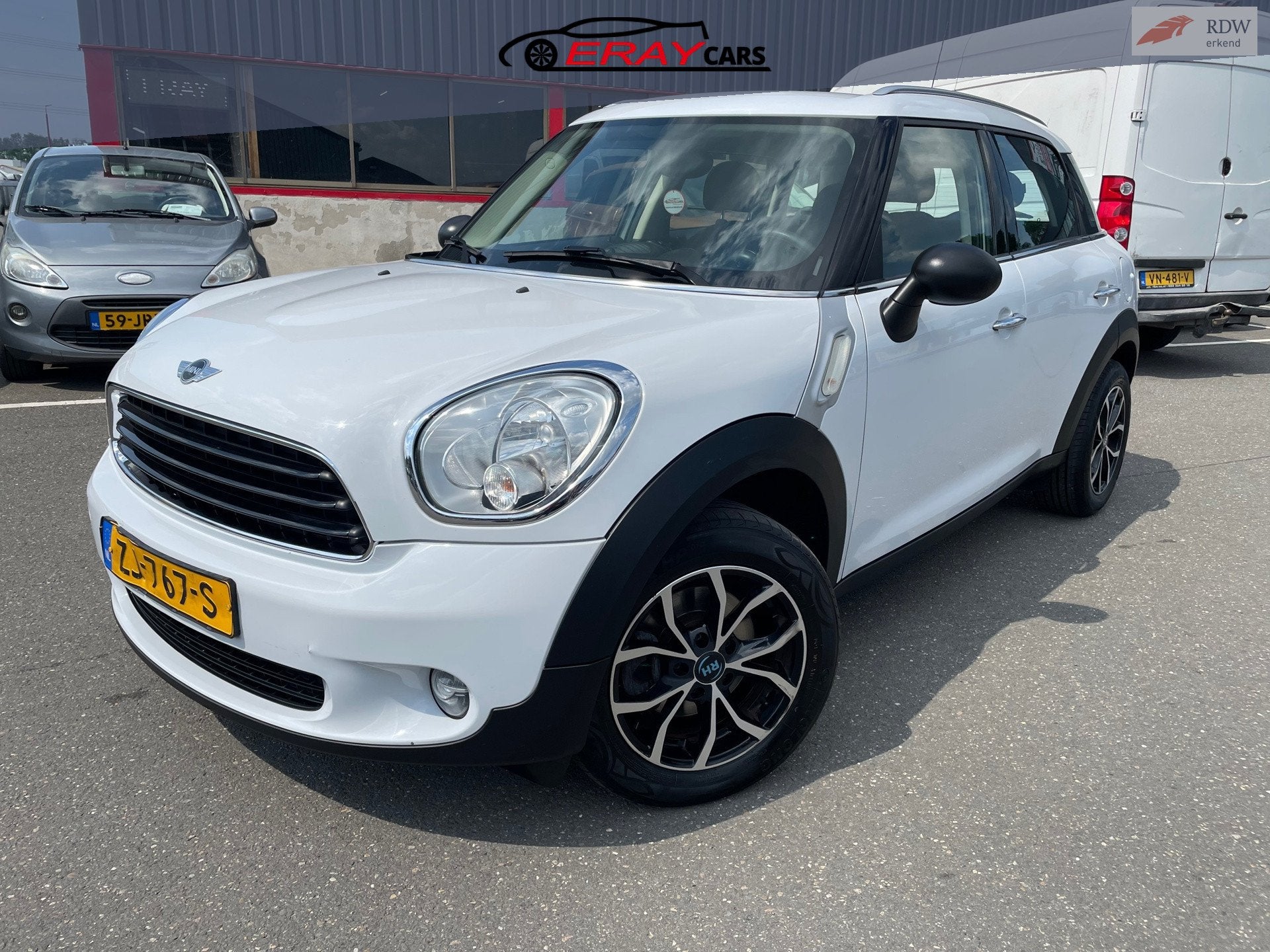 Mini Mini Countryman 1.6 One Chili / AUTOMAAT / SP VLG / OHB, Auto's, Stof, Gebruikt, Wit, Bedrijf