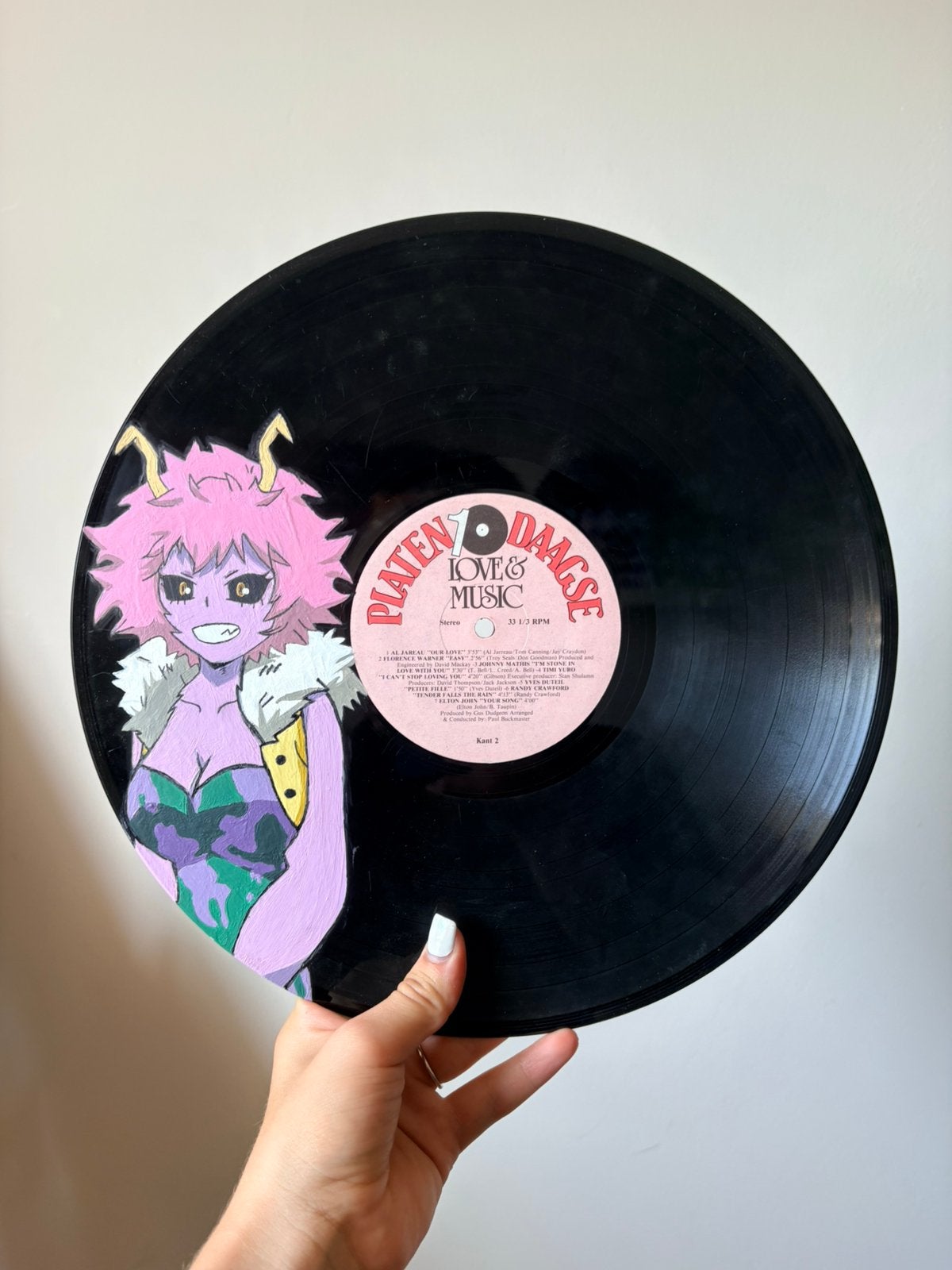 Mina Ashido (My Hero Academia) op vinylplaat, Ophalen of Verzenden, Gebruikt, 12 inch