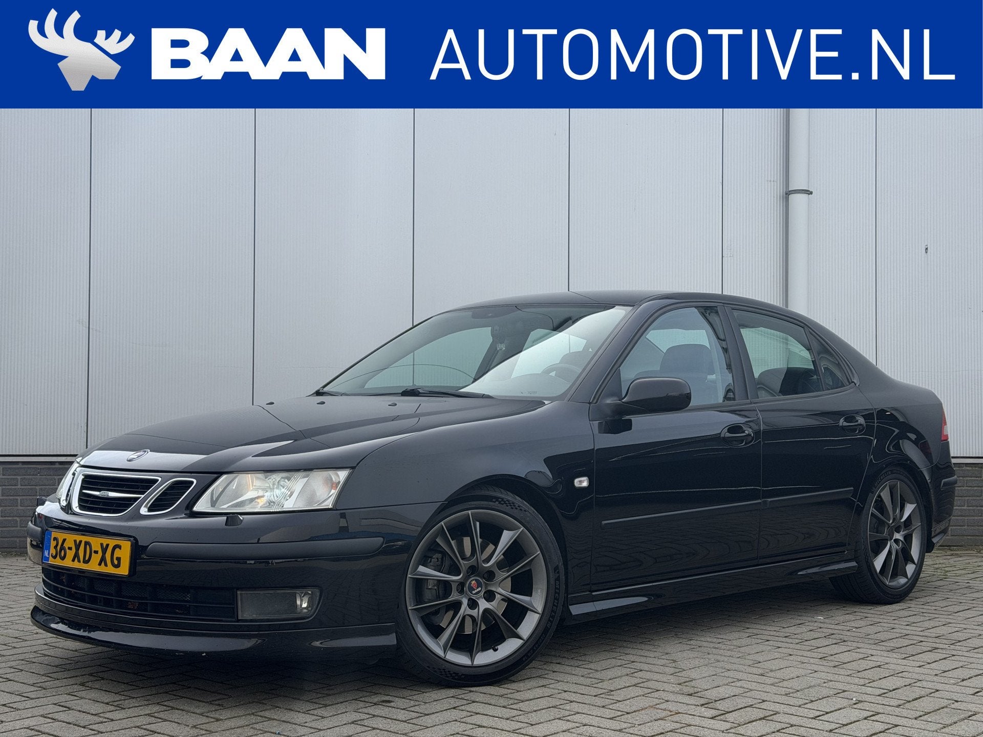 Saab 9-3 Sport Sedan 2.0t Anniversary (bj 2007, automaat), Auto's, Saab, 1998 cc, Gebruikt, 4 cilinders, 1435 kg