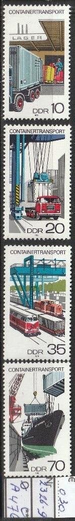DDR Containervervoer Michel 2326-9 Nr.A476p, Verzenden, DDR, Postfris