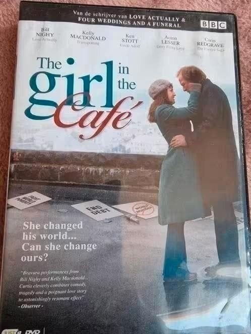 The Girl in the Cafe DVD - Romantisch Drama, Vanaf 12 jaar, Ophalen of Verzenden, Gebruikt