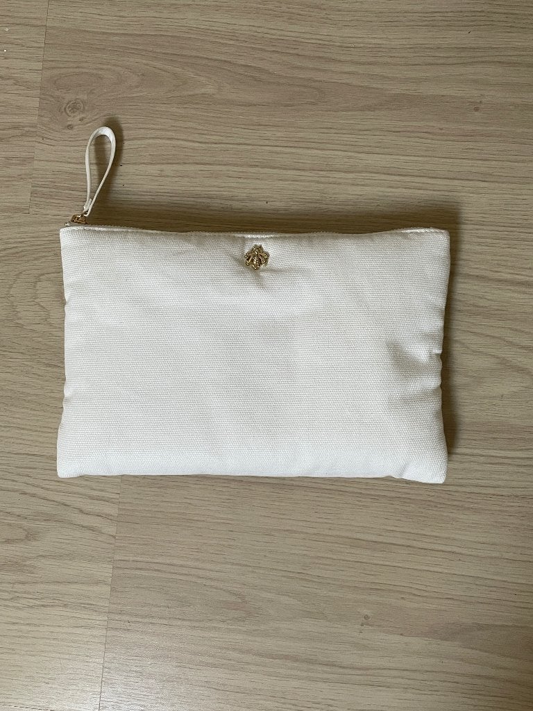 Mooie nieuwe originele Guerlain toilettas, Verzenden, Nieuw, Bruin, Dame