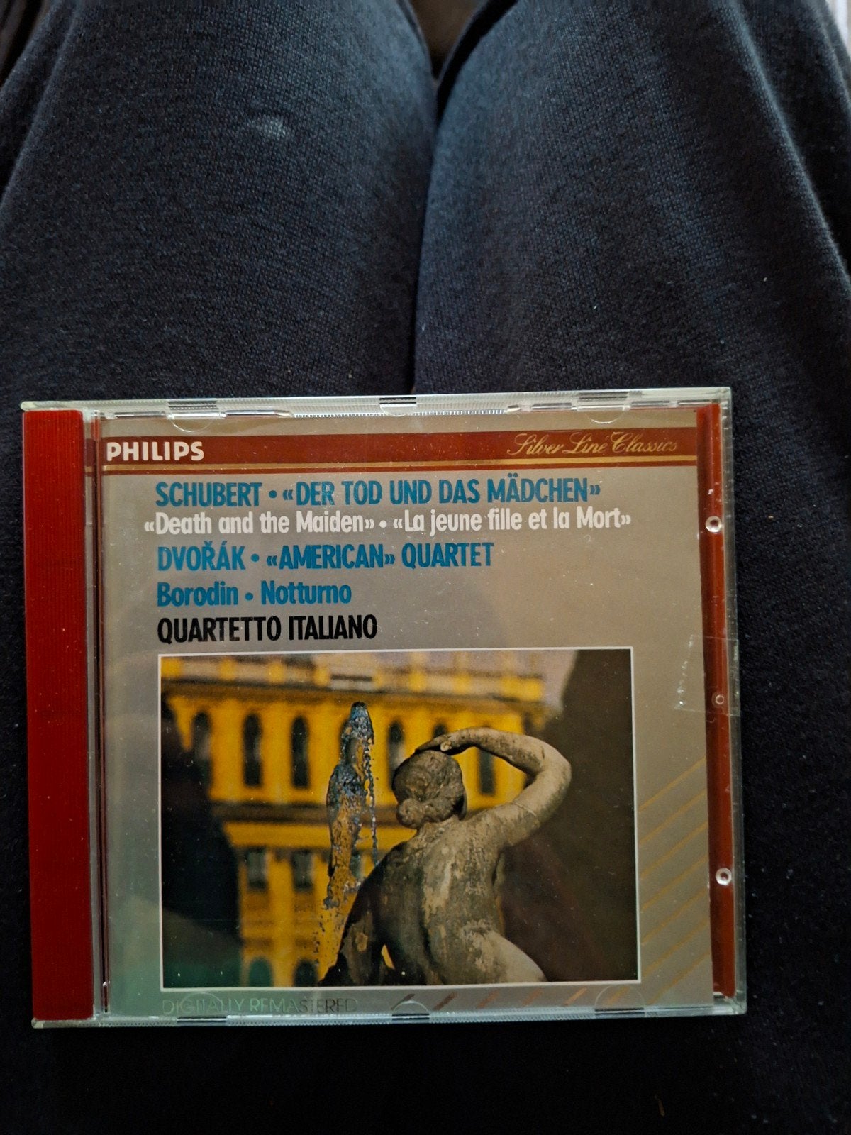 schubert: der tod und das mädchen. borodin: notturno etc., Verzenden, Zo goed als nieuw, Romantiek, Dvořák