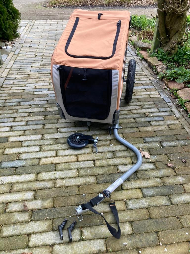 Hondenfietskar, Doggyride, opvouwbaar, Dieren en Toebehoren, Ophalen, Gebruikt