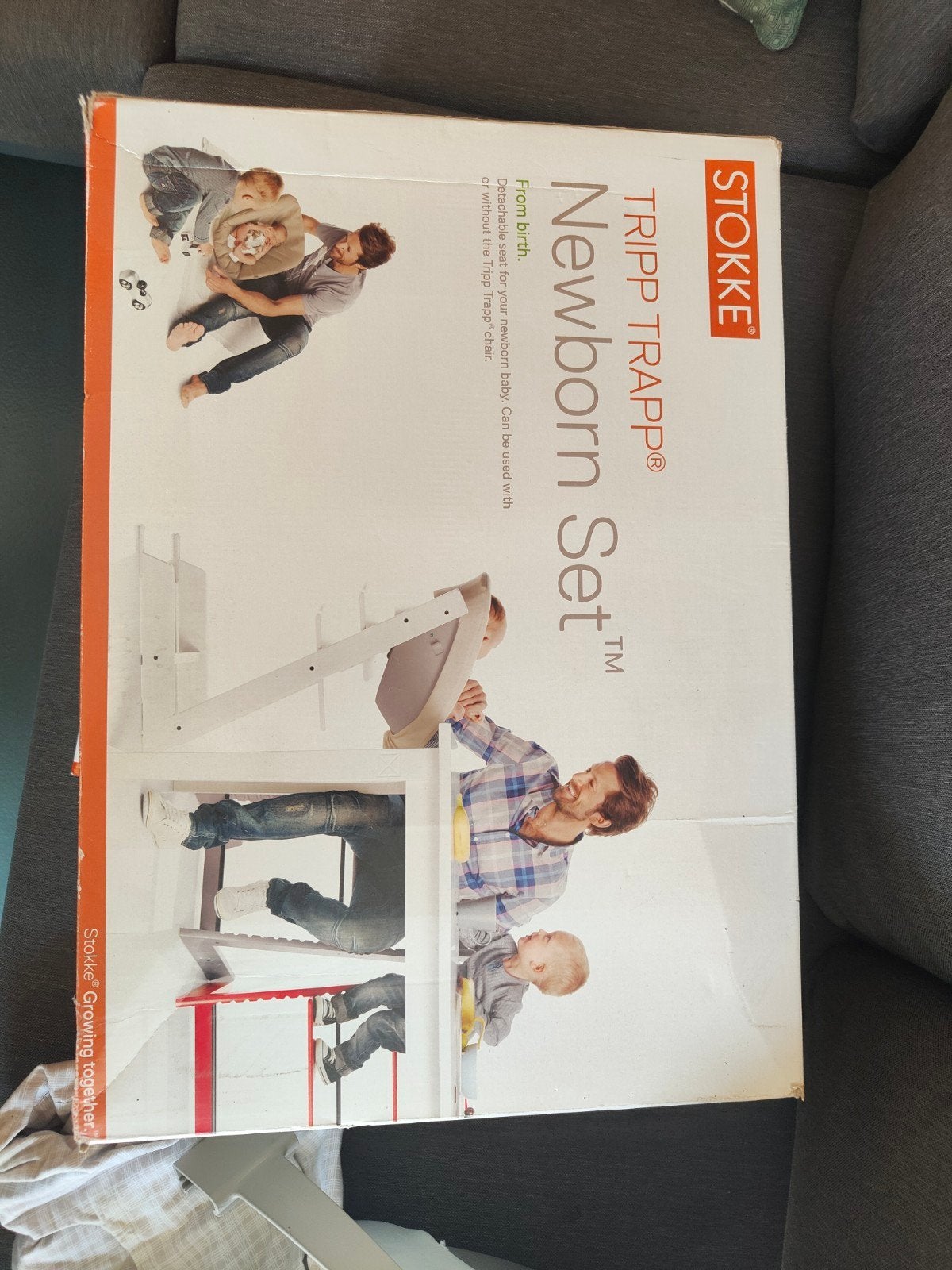 Stokke Tripp Trapp Newborn Set - Zo goed als nieuw, Ophalen, Zo goed als nieuw, Meegroeistoel, Gordel(s)