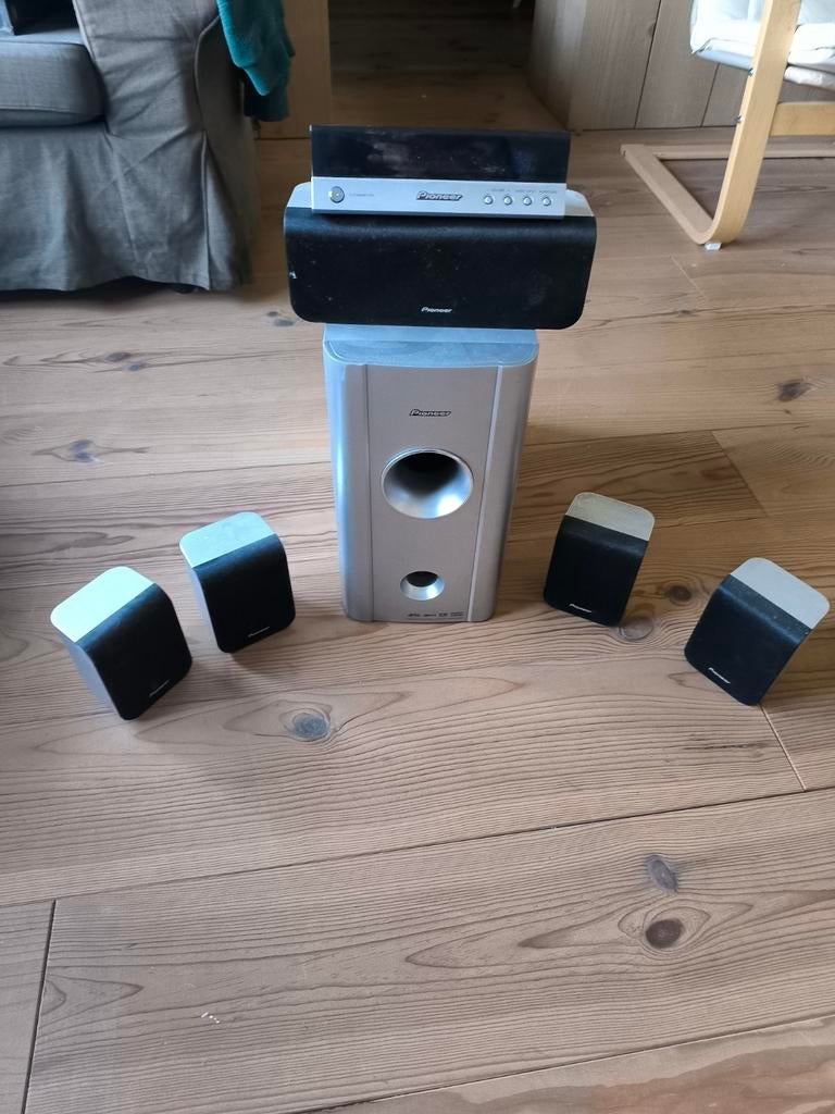 Pioneer SW-SX 404 Home Cinema Set, Audio, Tv en Foto, Home Cinema-sets, Ophalen, Gebruikt, 70 watt of meer, Pioneer