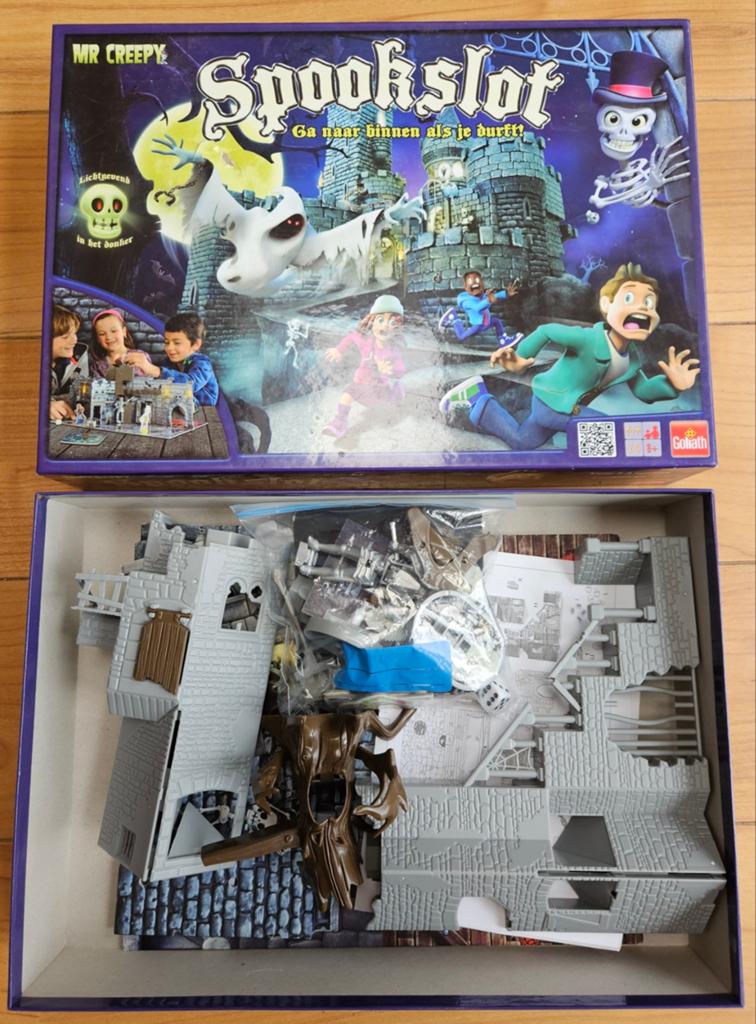 Mr. Creepy Spookslot Bordspel Goliath - Griezelig Plezier!, Ophalen of Verzenden