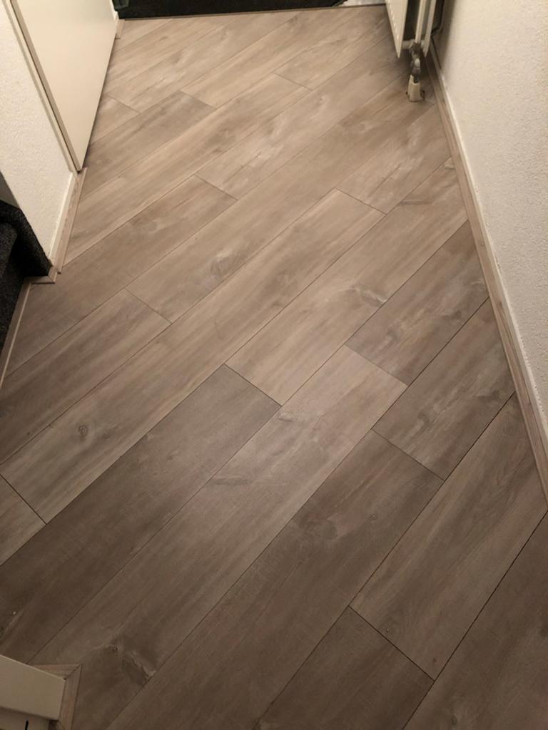 Quick Step laminaat - circa 9m2, Ophalen, Gebruikt, 50 tot 150 cm, 5 tot 10 m²