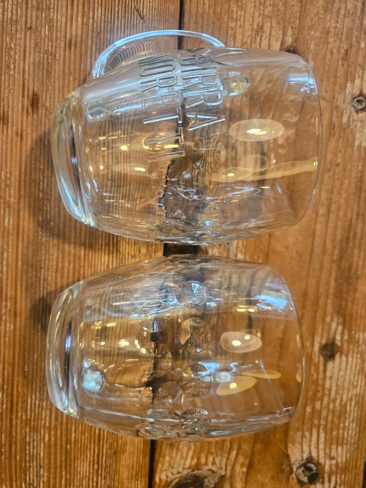 2x Birra Moretti bierpul glas - 0,4L, Ophalen of Verzenden, Zo goed als nieuw, Overige merken, Glas