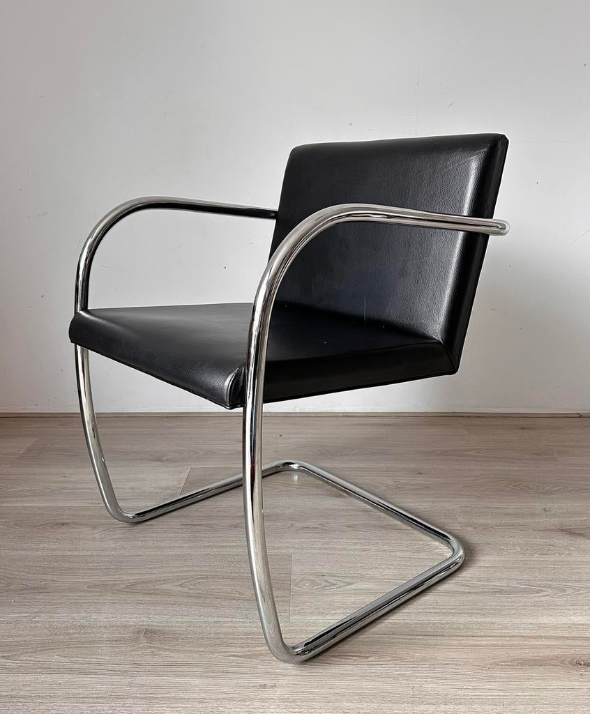 4 Fasem BRNO stoelen design, Huis en Inrichting, Ophalen, Gebruikt, Zwart
