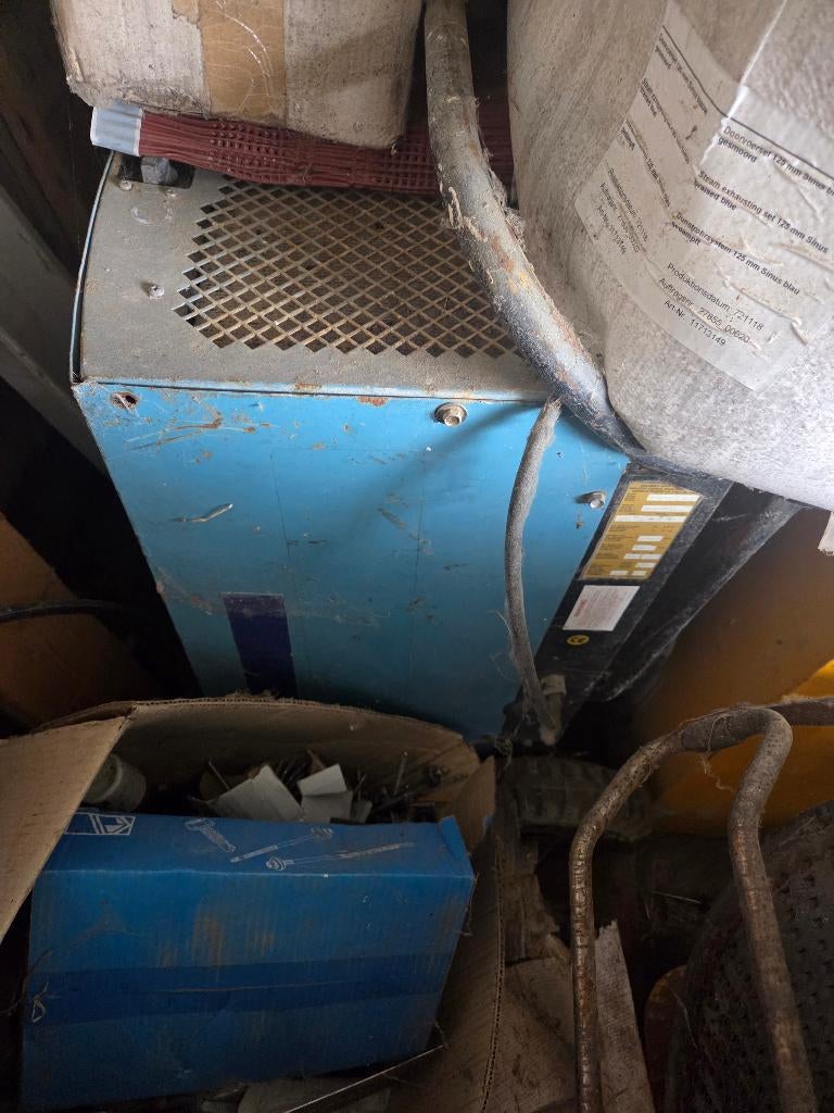 Bouwdroger, Ophalen, Gebruikt, Ventilator