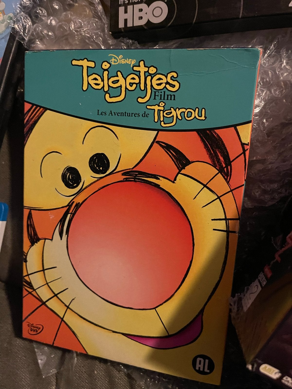 Disney Teigetjes Film - Les Aventures de Tigrou DVD, Avontuur, Gebruikt, Alle leeftijden, Ophalen of Verzenden