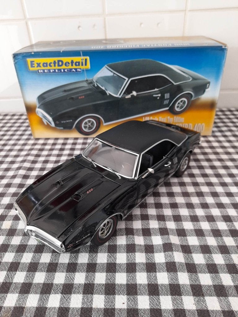 exact detail 1968 pontiac firebird  1;18 black, Ophalen of Verzenden, Nieuw, Overige merken