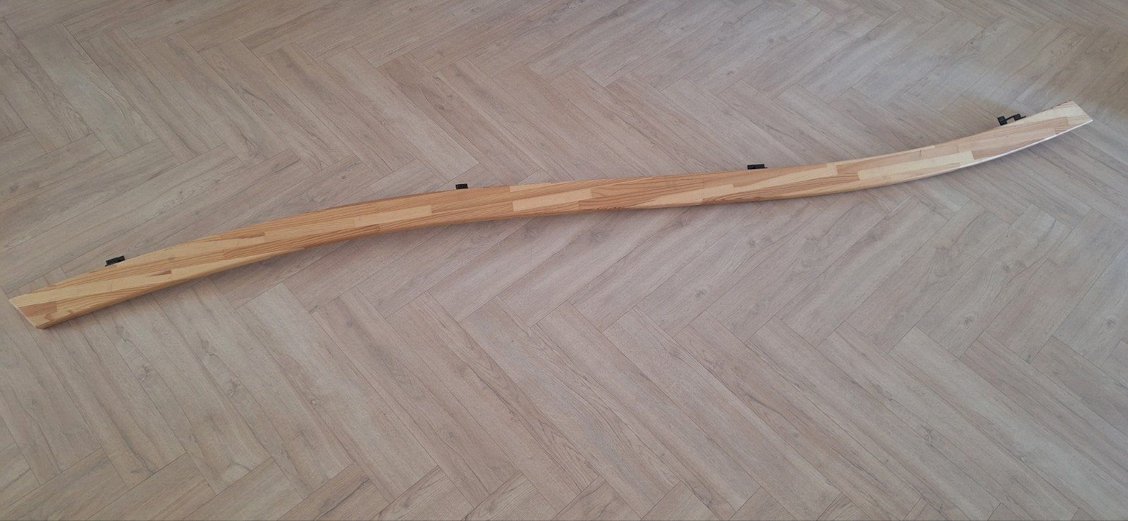 trapleuning 315 cm incl beugels, Ophalen, Gebruikt, Overige typen, Eiken